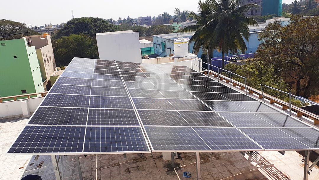 solar panel installation on home vellore district