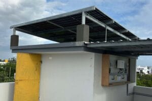 4kW solar installation in Namakkal by Groena Solar