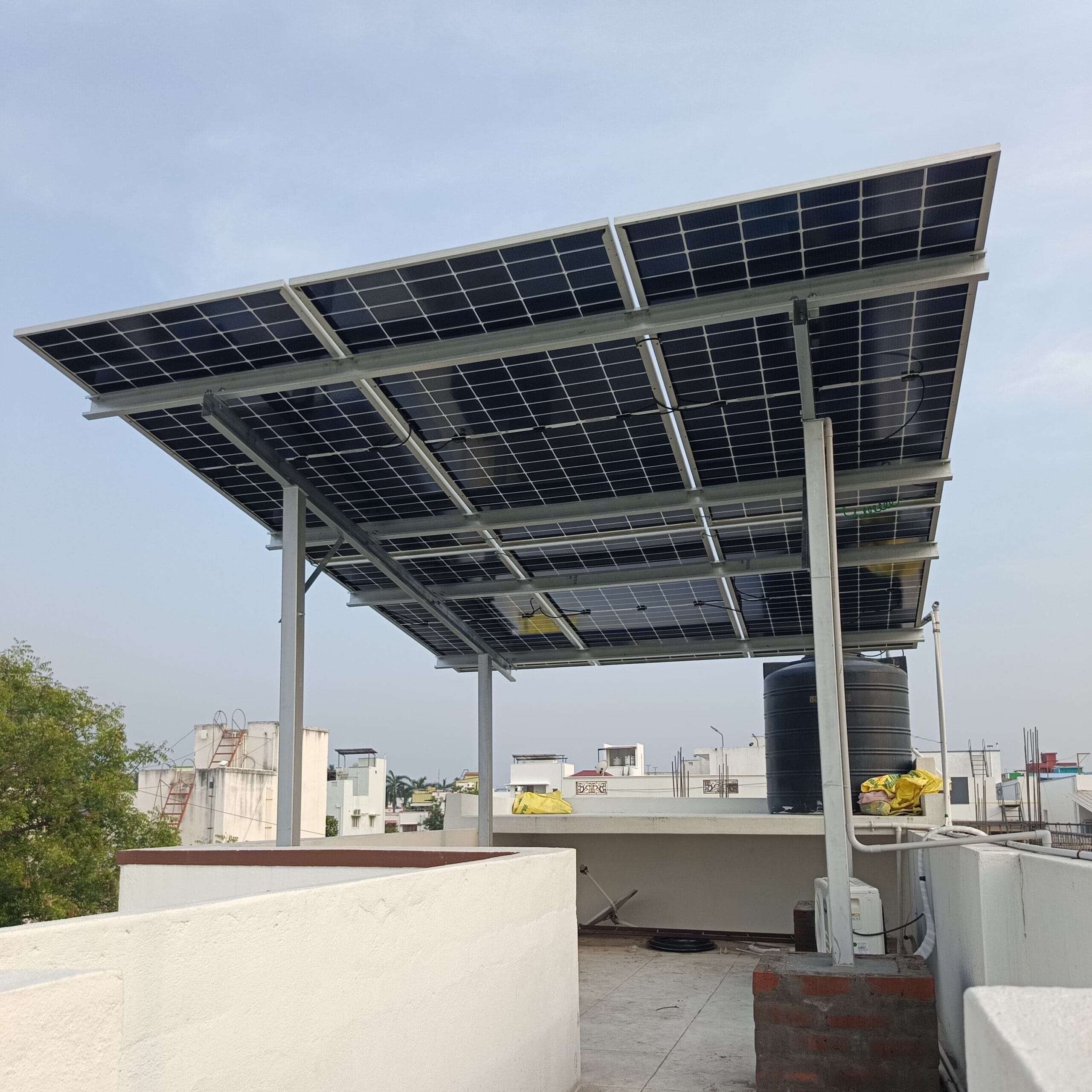 elevated structure for 3kw