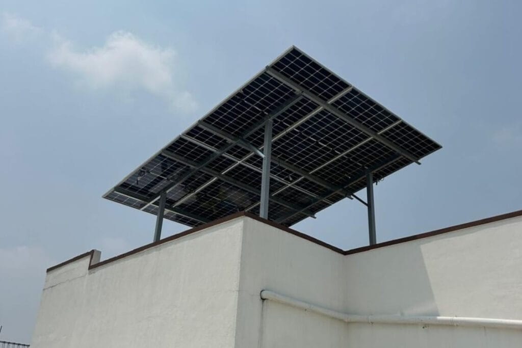 3kW elevated rooftop solar