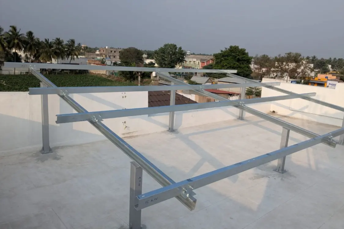 5kw home solar structure anthiyur