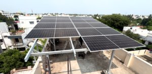 sasthrinagar 5kW solar installation