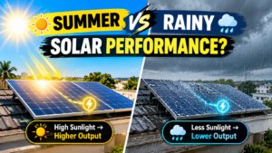 Solar Panel Performance in Summer vs Rainy Season Explained